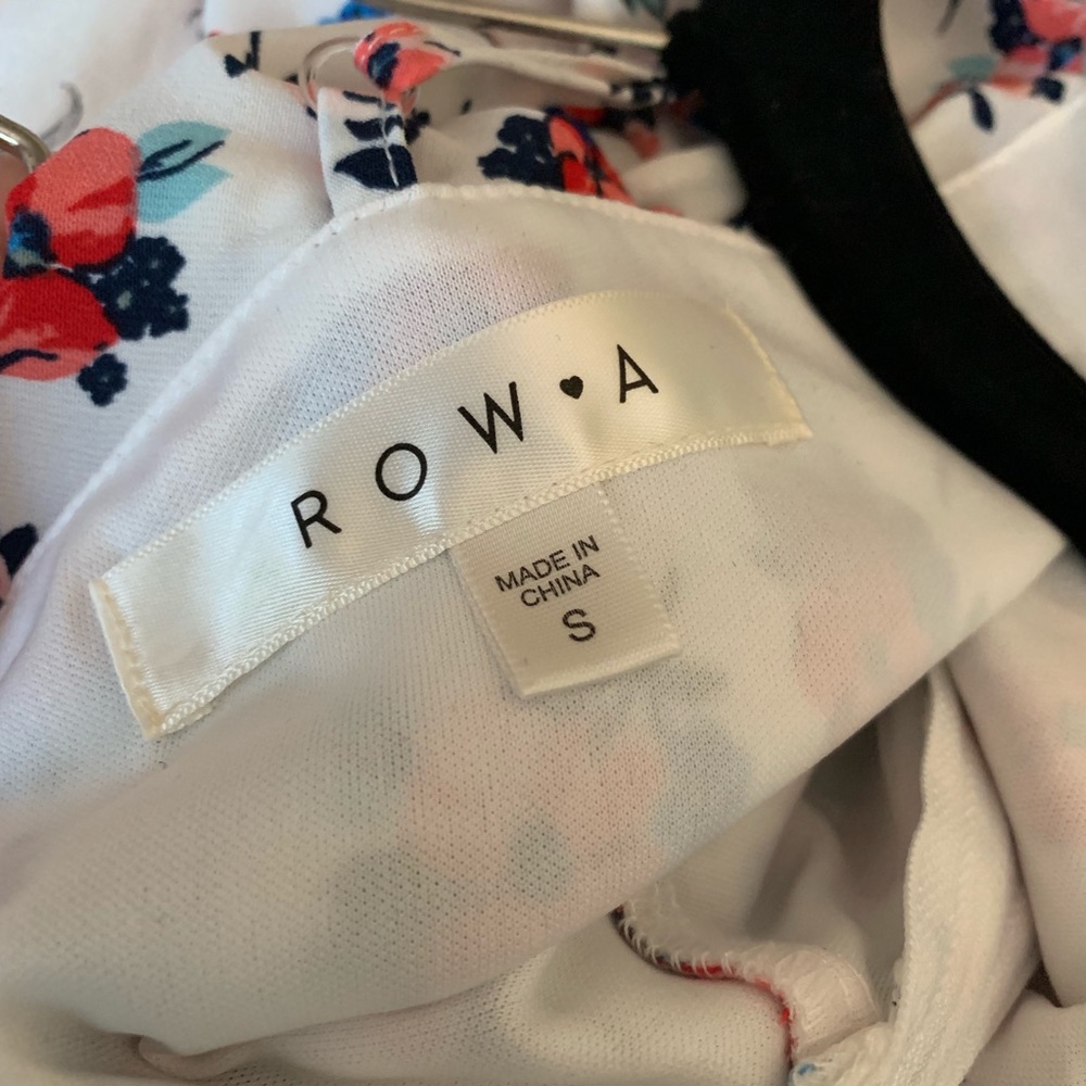 Row A Ruffle Floral Dress - Picture 4 of 4